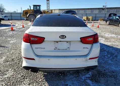 2015 Kia Optima Sx from USA, damaged, VIN 5XXGR4A66FG426345